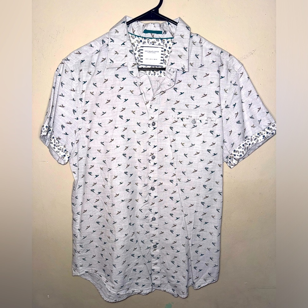 Denim & Flowers Dress shirt